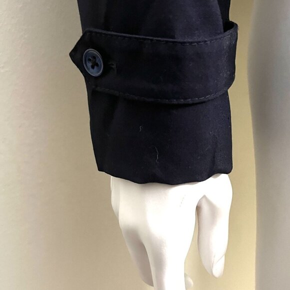 $3750 BELVEST DOUBLE BREASTED NAVY BLUE JACKET 4 - Picture 9 of 15